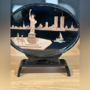 Statue of Liberty and Skyline Decorative display for living room or den office